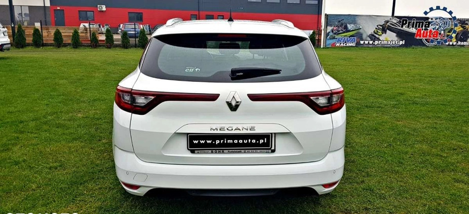 Renault Megane cena 44900 przebieg: 123814, rok produkcji 2017 z Leśna małe 301